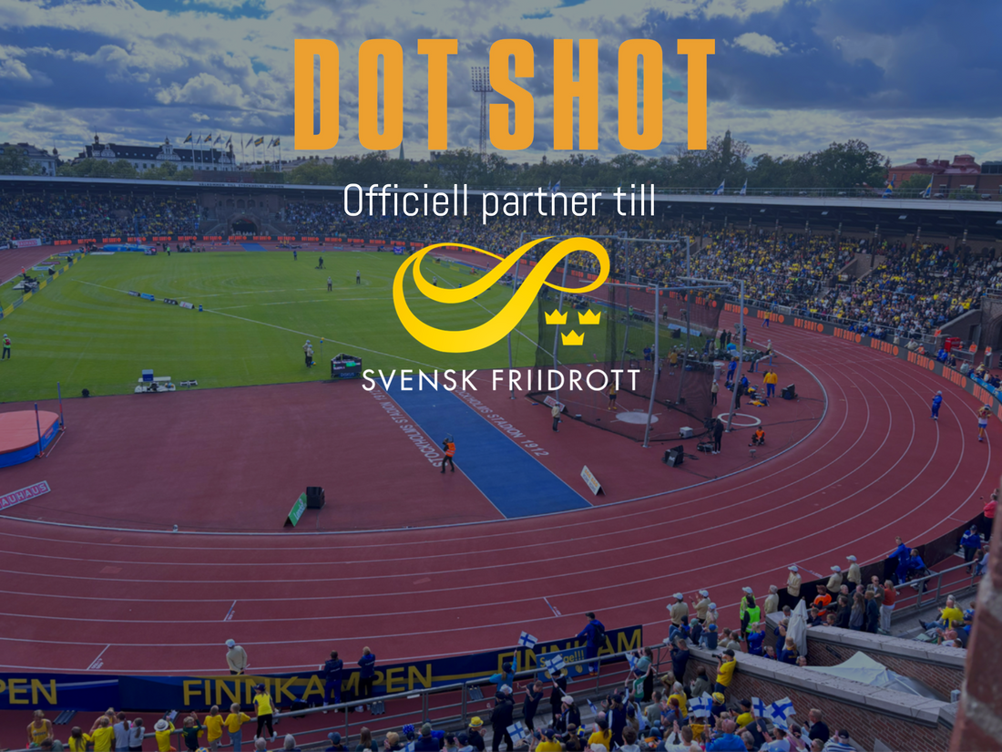 DOT SHOT och Svensk Friidrott förlänger samarbetet