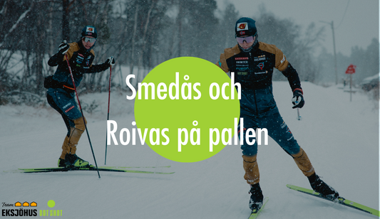 Smedås och Roivas på pallen